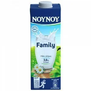 ΝΟΥΝΟΥ Family Γάλα 3,6% Λιπαρά Πλήρες 1lt
