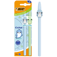 Bic Cristal Στυλό Pack Blue Green Ast 6 Eu