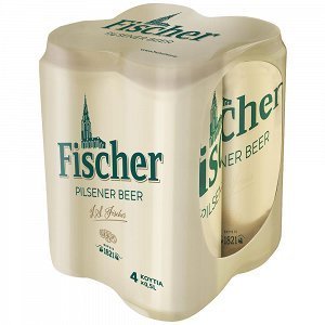 Fischer Μπύρα Pilsner Κουτί 4x500ml