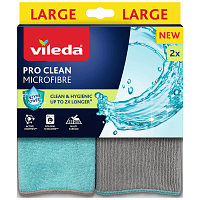 Vileda Πετσέτα Μικροινών Pro Clean 2τεμ