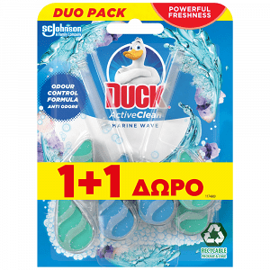 Duck Active Clean Marine 8τεμ 1+1 Δώρο