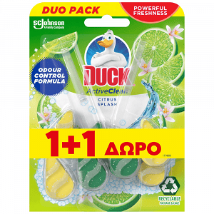 Duck Active Clean Citrus Splash 70gr 1+1 Δώρο