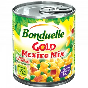 Bonduelle Gold Mexico Mix 150gr (Στρ.Βάρος 130gr)