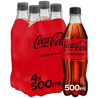 Coca-Cola Zero 4x500ml