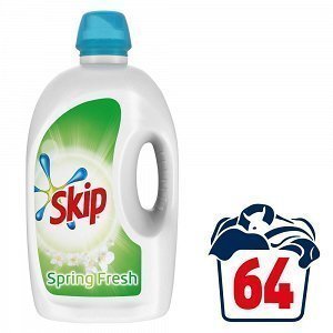 Skip Spring Fresh Υγρό Απορρυπαντικό Πλυντηρίου 64μεζ 3,2lt