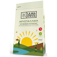 La Mia Stevia Κρυσταλλική Επιτραπέζιο Γλυκαντικό Απο το Φυτό Στέβια 250gr