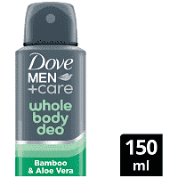 Dove Men Whole Body Deo Body Spray Bamboo & Aloe 150ml