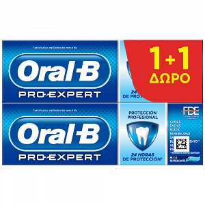 Oral-B Pro Expert Professional Protection Οδοντόκρεμα 75ml+75ml Δώρο