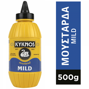 Kyknos Μουστάρδα Απαλή Πλαστική Φιάλη 500gr