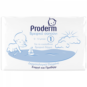 Proderm Βρεφικό Σαπούνι 0-12 Μήνων 90gr