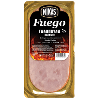 Nikas Fuego Γαλοπούλα Καπνιστή Χωρίς Γλουτένη 120gr