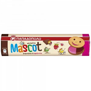 Mascot Μπισκότα Σοκολάτα Φράουλα 200gr
