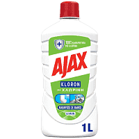 Ajax Υγρό Καθαριστικό Kloron Λεμόνι 1lt