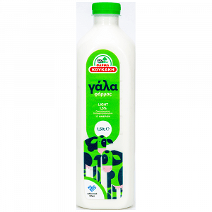 Κουκάκη Γάλα Φάρμας Διπλοφιλτραρισμένο 1,5% Λιπαρά 1,5 lt