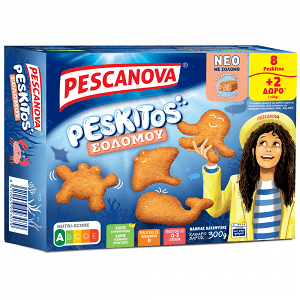 Pescanova Peskitos Σολομού Κατεψυγμένα 300gr 8+2 Δώρο