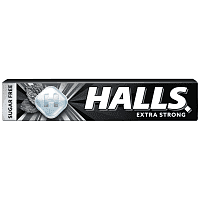 Halls Extra Strong Καραμέλα 32gr