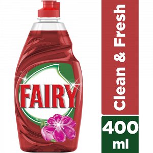 Fairy Clean&Fresh Floral Υγρό Πιάτων 400ml