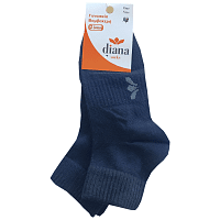 Diana Ημικοντή Γυναικεία Κάλτσα 2 Ζεύγη Μαύρη