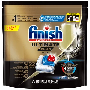Finish Ultimate Plus Caps Πλυντηρίου Πιάτων 22τεμ