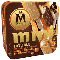 Magic mini Double Gold Caramel Bilionaire 282gr 6τεμ