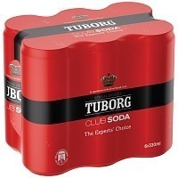 Tuborg Σόδα Κουτί 6x330ml