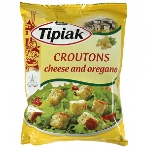 Tipiak Κρουτόν Με Τυρί & Ρίγανη 50gr