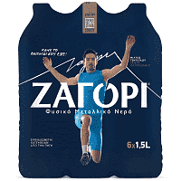 Ζαγόρι Φυσικό Μεταλλικό Νερό 1,5lt 6τεμ