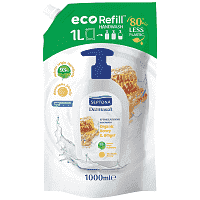 Septona Dermasoft Eco refill Σακούλα Ανταλλακτικό Μέλι & Ginger 1lt