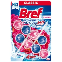 Bref Wc Block Power Active Flower Duo 2x50gr
