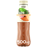 Fuze Tea Black Peach & Rose Χωρίς Ζάχαρη 500ml