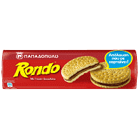 Παπαδοπούλου Μπισκότα Rondo Σοκολάτα 250gr