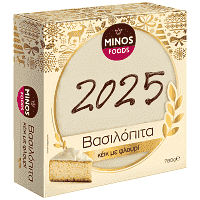 Minos Βασιλόπιτα Κέικ Με Φλουρί 780gr