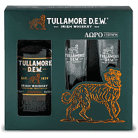 Tullamore Dew Whisky 750ml + Δώρο 2 Ποτήρια