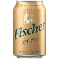 Fischer Μπύρα Pilsner Κουτί 330ml