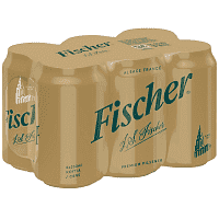 Fischer Μπίρα Pilsner Κουτί 6x330ml