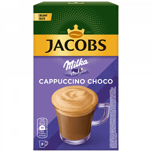 Jacobs Καφές Cappuccino Milka 8 Τεμάχια 126,4gr