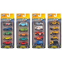 Teamsterz Αυτοκινητάκια 1:64 Die Cast 5τεμ