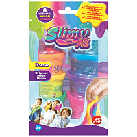 Slimy Σετ Χλαπάτσα 8 Βαζάκια 20Ζ Σε Σακούλα
