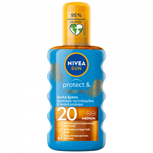 Nivea Sun Protect & Bronze Oil SPF20 200ml