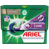 Ariel All In 1 Απορρυπαντικό Πλ. Ρούχων Κάψουλες Fiber Care 12τεμ