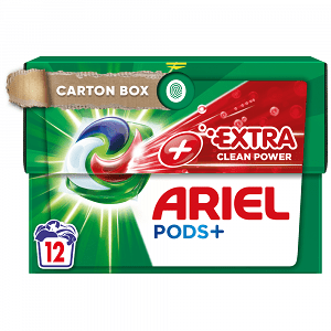 Ariel All In 1 Απορρυπαντικό Πλ. Ρούχων Κάψουλες Extra Clean 12τεμ