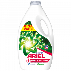 Ariel Απορρυπαντικό Πλ. Ρούχων Υγρό Extra Clean 56μεζ