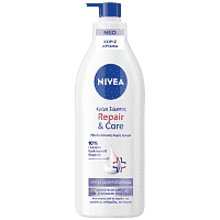 Nivea Body Repair & Care Lotion Χωρίς Άρωμα Αντλία 400ml