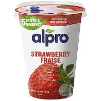Alpro Φυτικό Eπιδόρπιο Σόγιας Φράουλα 500gr