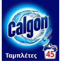 Calgon Aqua Αποσκληρυντικό Πλυντηρίου 45τεμ