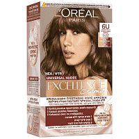 Excellence Nudes Βαφή Μαλλιών 6u Ξανθό Σκούρο 50ml