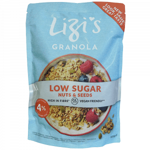 Lizi's Δημητριακά Γκρανόλα Με Μειωμένη Ζάχαρη & Ξηρούς Καρπούς & Σπόρους 500gr