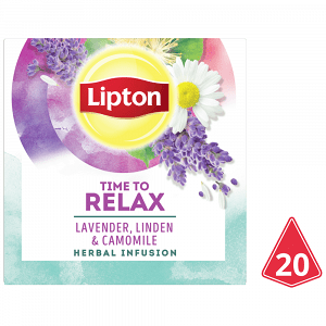 Lipton Τσάι Time To Relax Πυραμίδες 20 φακελάκια