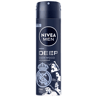 Nivea Men Deep Αποσμητικό Σώματος Spray 150ml