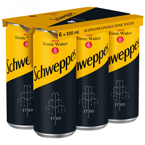 Schweppes Indian Tonic 330ml 6τεμ